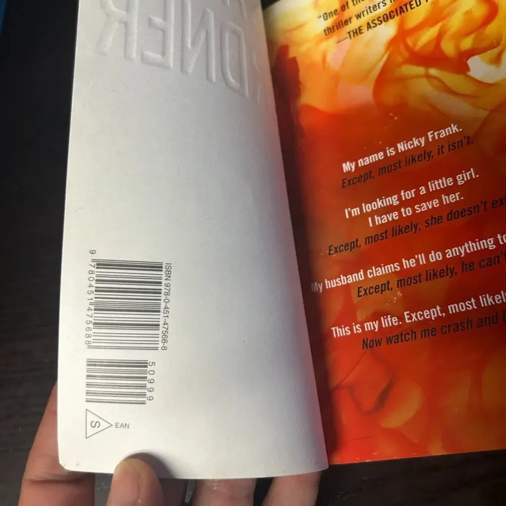 Crash and Burn by Lisa Gardner (2015, Us-Tall Rack Paperback)